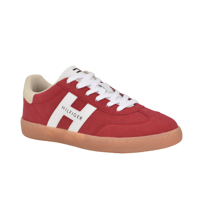 Tommy Hilfiger Women's Maisie Low Profile Lace-Up Sneakers - Red