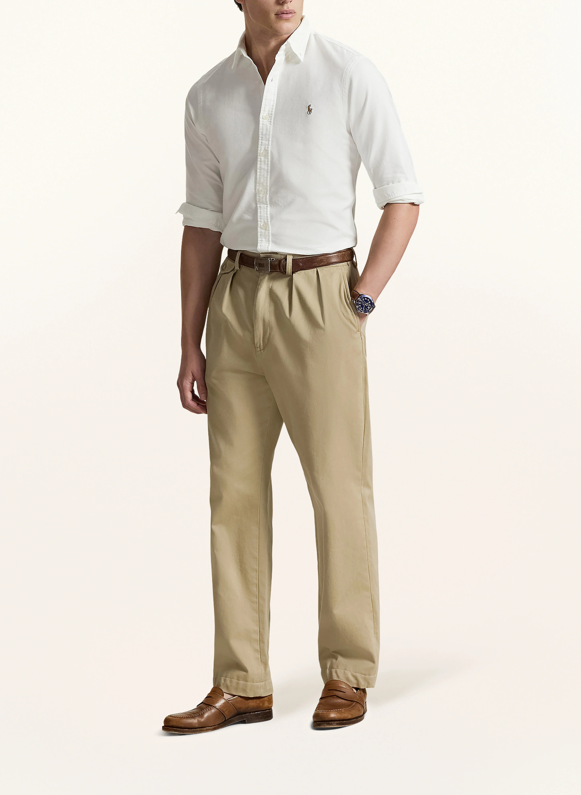 POLO RALPH LAUREN Oxfordhemd Slim Fit – WEISS