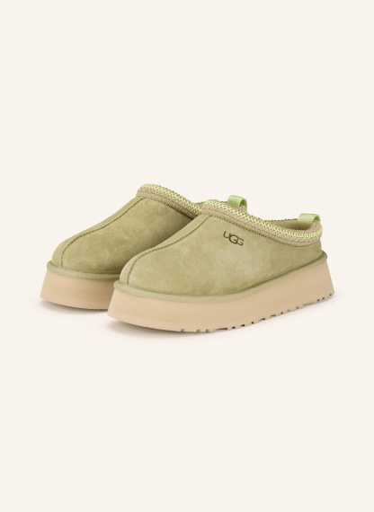 UGG Plateau-Pantoletten TAZZ – HELLGRÜN