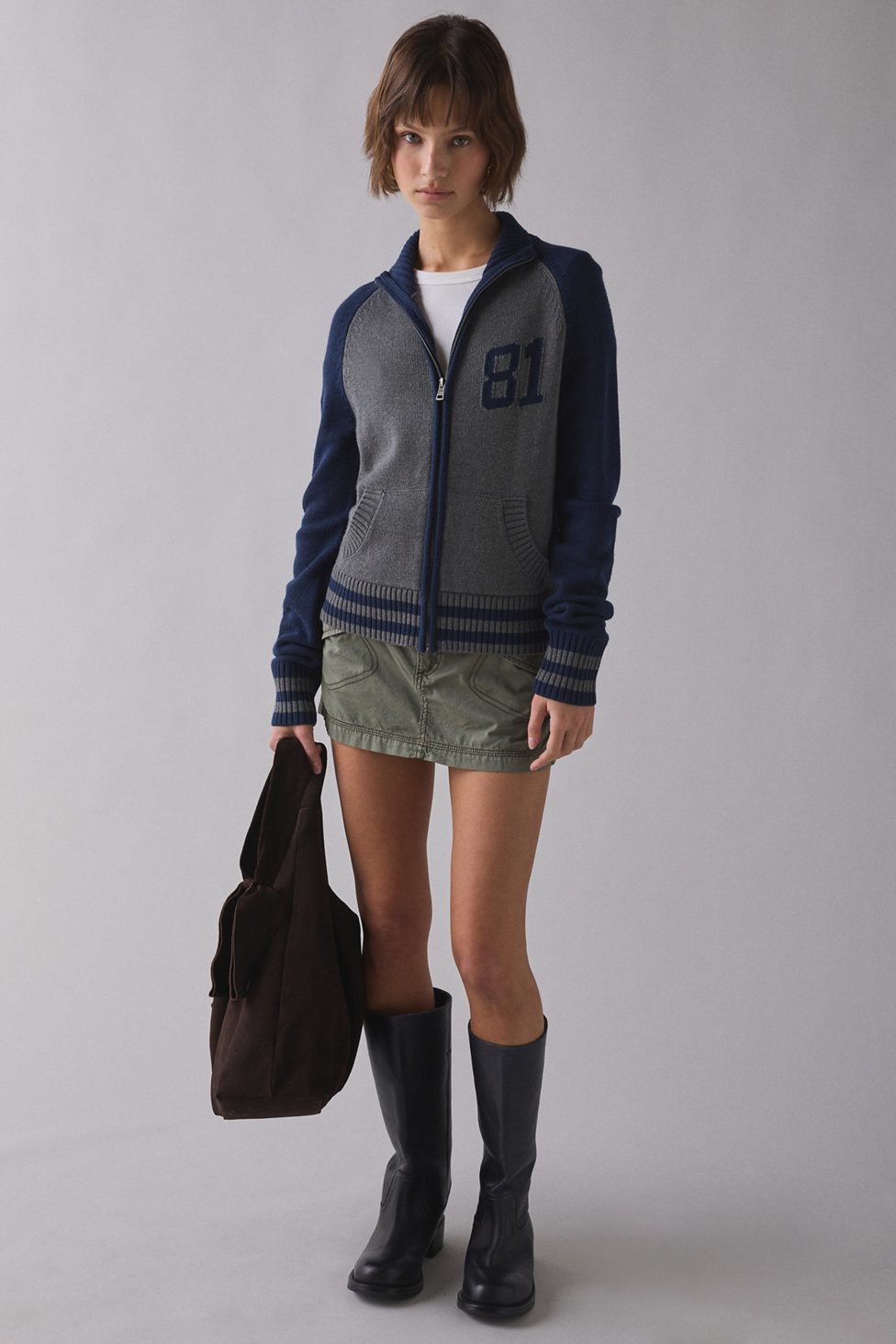 BDG Trail Star Utility Mini Skirt - Green