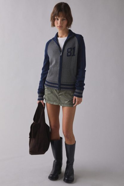 BDG Trail Star Utility Mini Skirt - Green