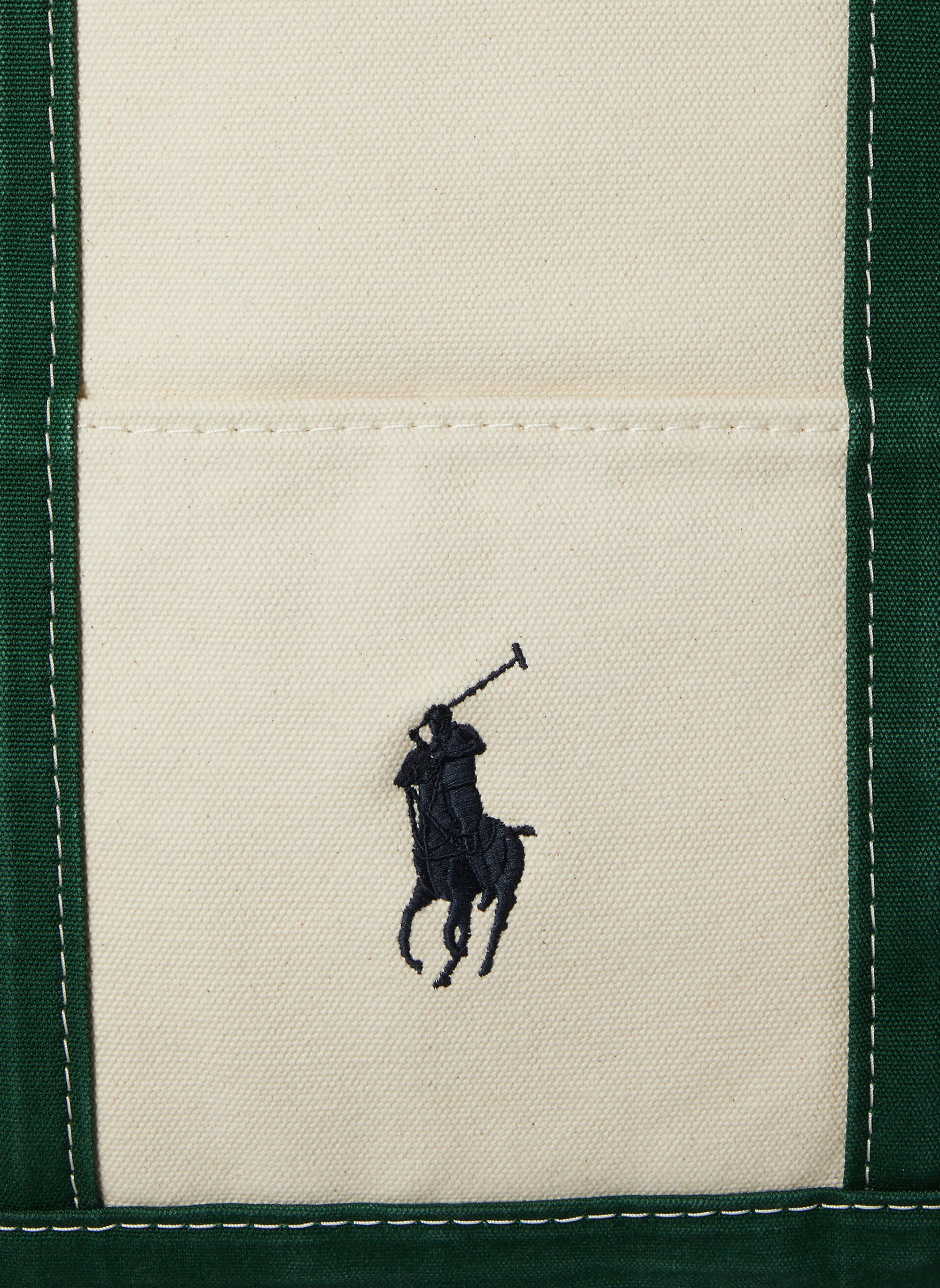 POLO RALPH LAUREN Shopper – CREME / GRÜN