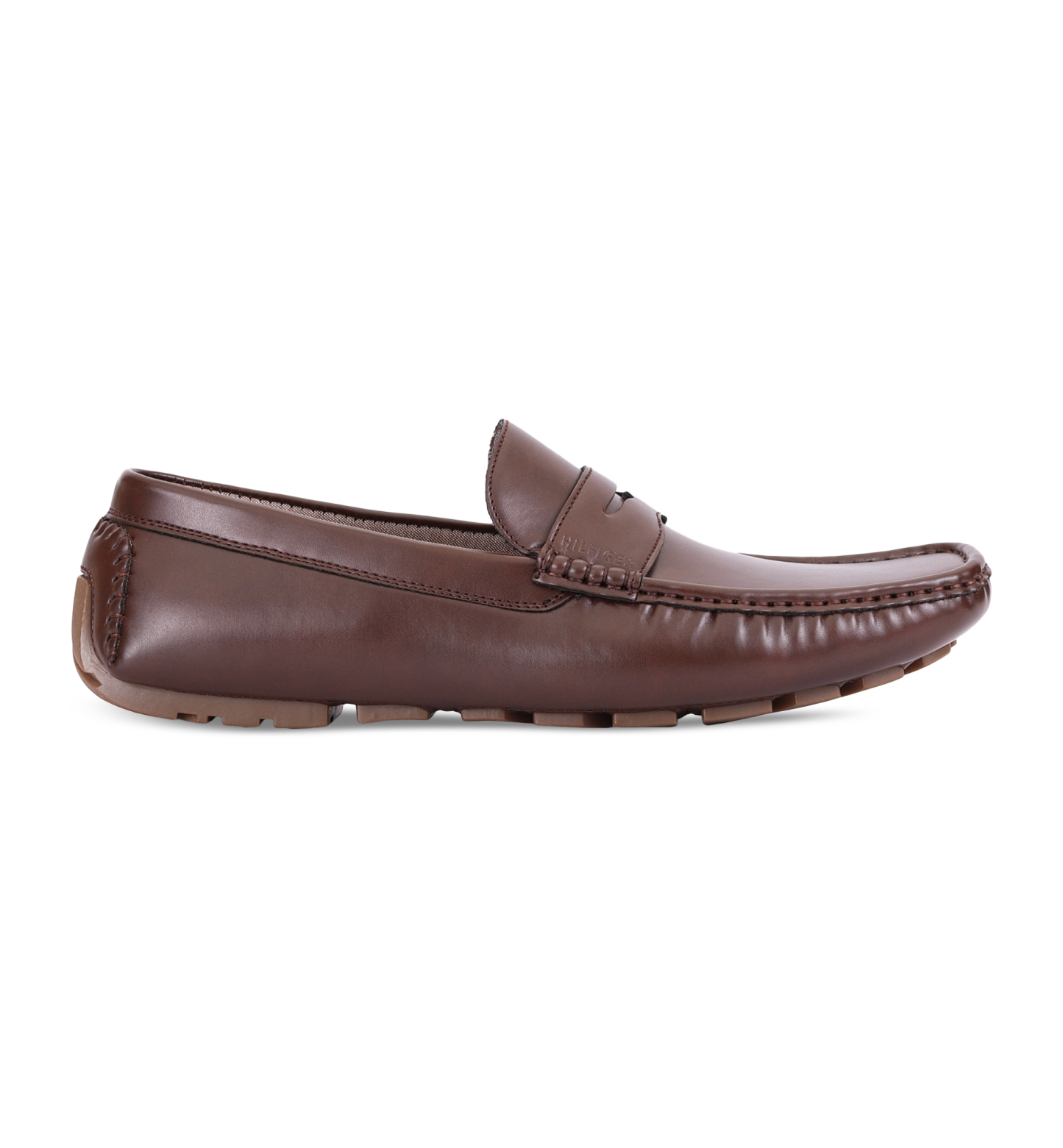Tommy Hilfiger Men's Amile Slip On Driver - Dark Brown