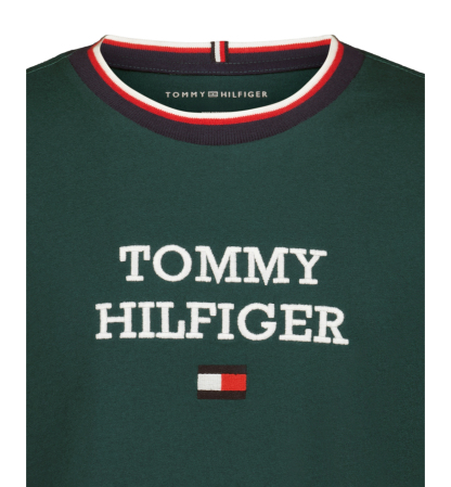 Tommy Hilfiger Boys' 8-20 Classic Lockup Short-Sleeve T-Shirts - June Bug
