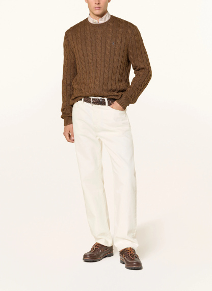 POLO RALPH LAUREN Pullover – BRAUN