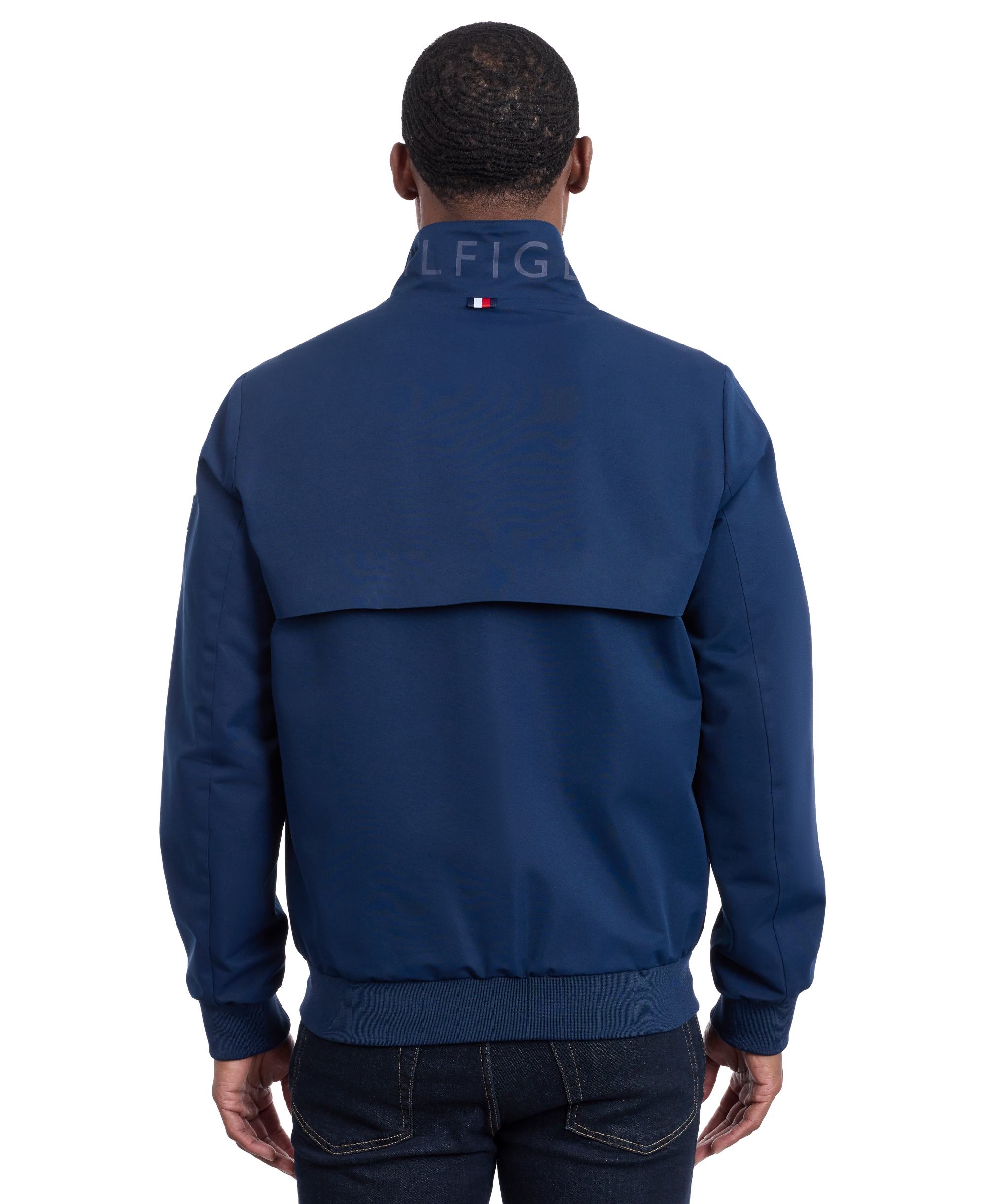 Tommy Hilfiger Men's Water Resistant Boating Regular-Fit Jacket - Navy
