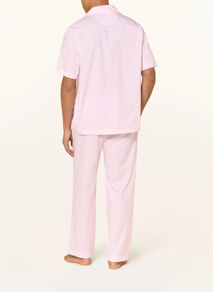 POLO RALPH LAUREN Schlafhose – ROSA / WEISS