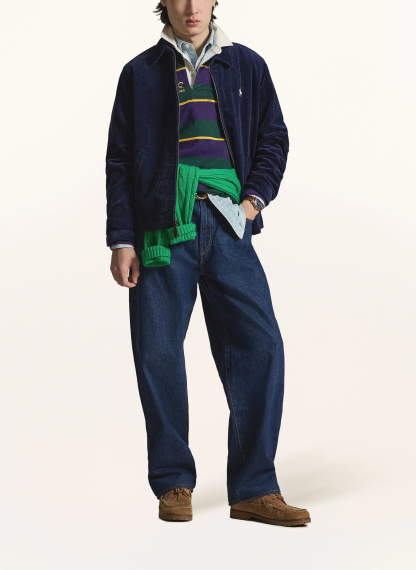 POLO RALPH LAUREN Cord-Overjacket – DUNKELBLAU