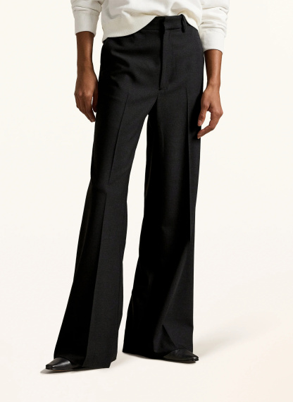POLO RALPH LAUREN Marlenehose – SCHWARZ