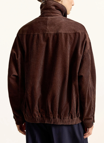 POLO RALPH LAUREN Cordblouson – DUNKELBRAUN