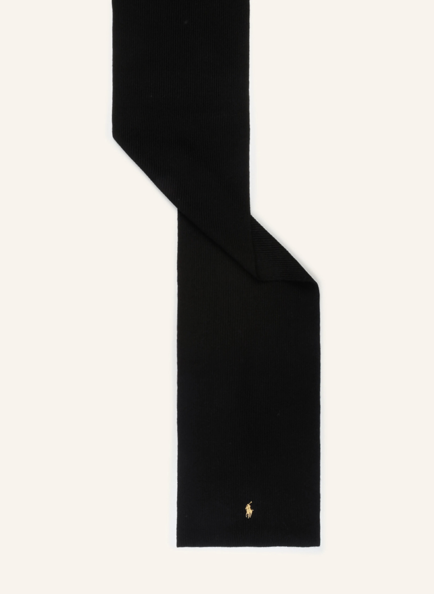 POLO RALPH LAUREN Schal aus Merinowolle – SCHWARZ (1)