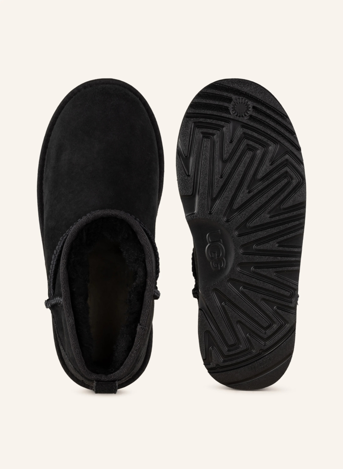 UGG Boots CLASSIC ULTRA MINI – SCHWARZ