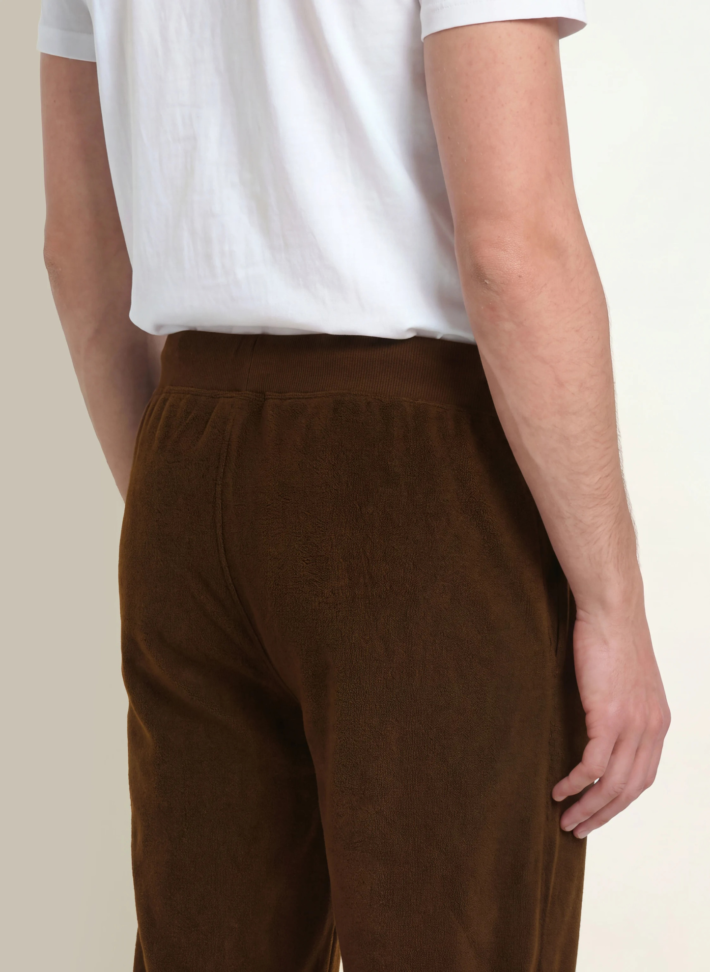 POLO RALPH LAUREN Lounge-Hose aus Fleece – DUNKELBRAUN