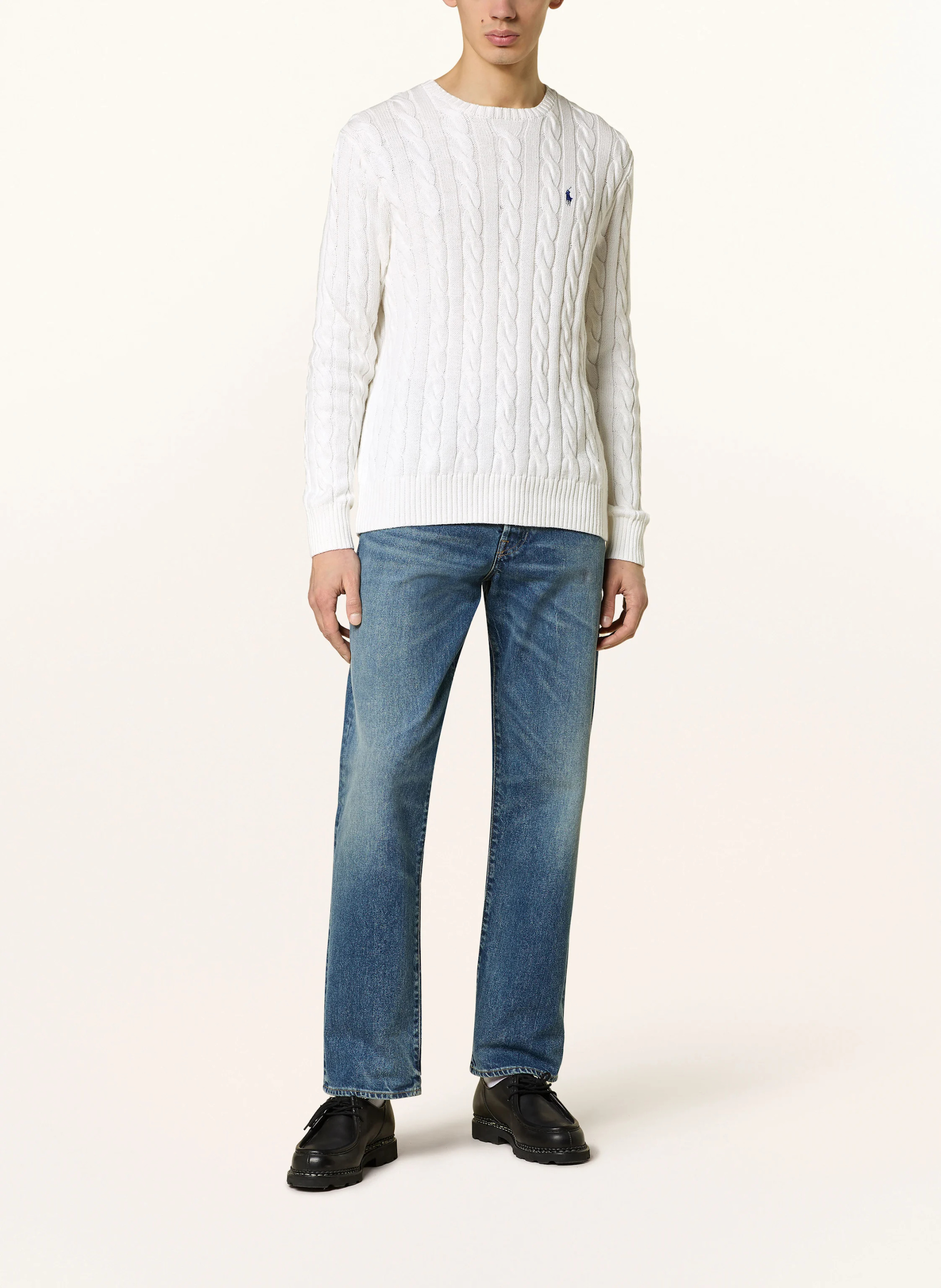 POLO RALPH LAUREN Pullover – WEISS