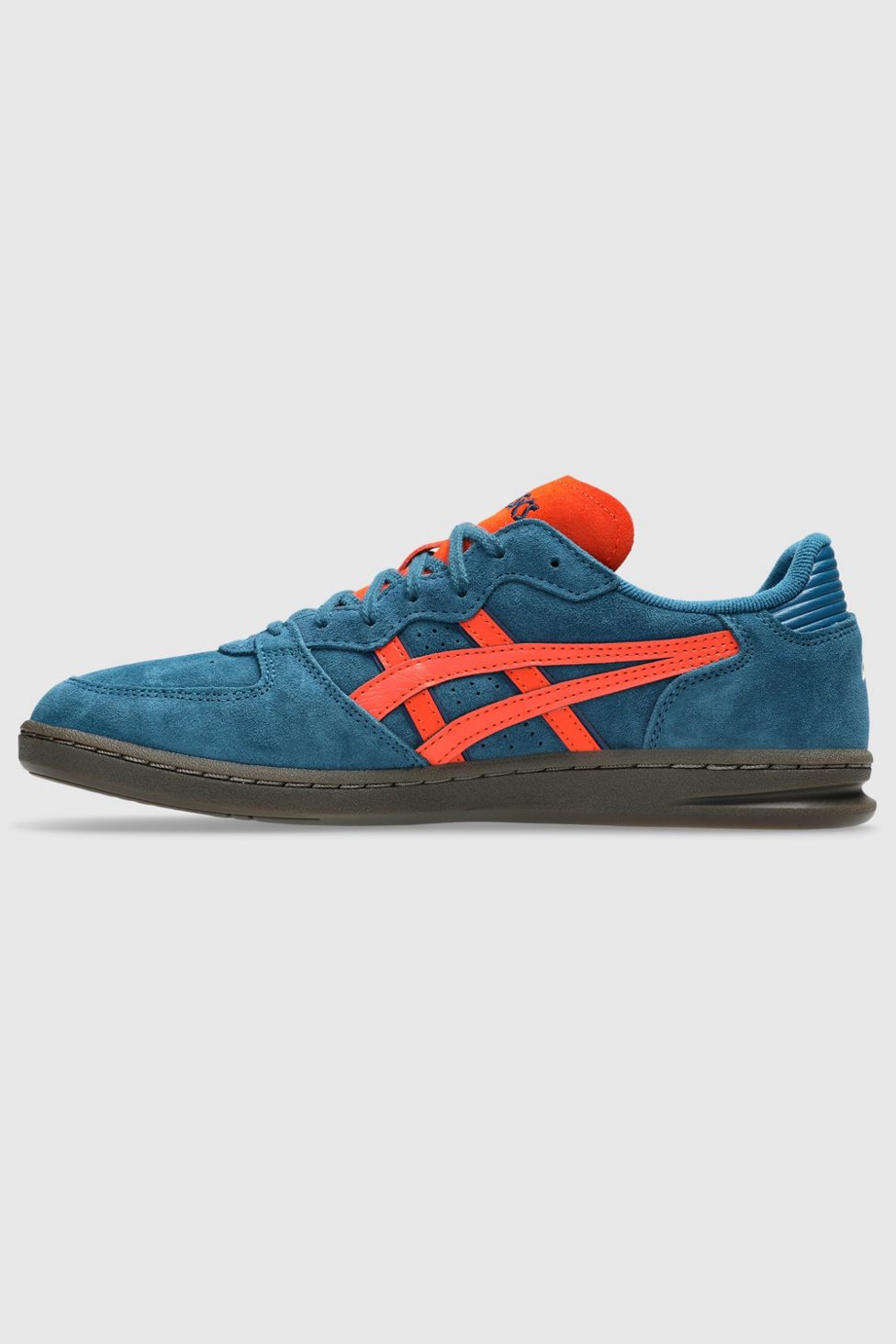 ASICS Skyhand OG Suede Sportstyle Sneakers - Restful Teal/Cherry Tomato