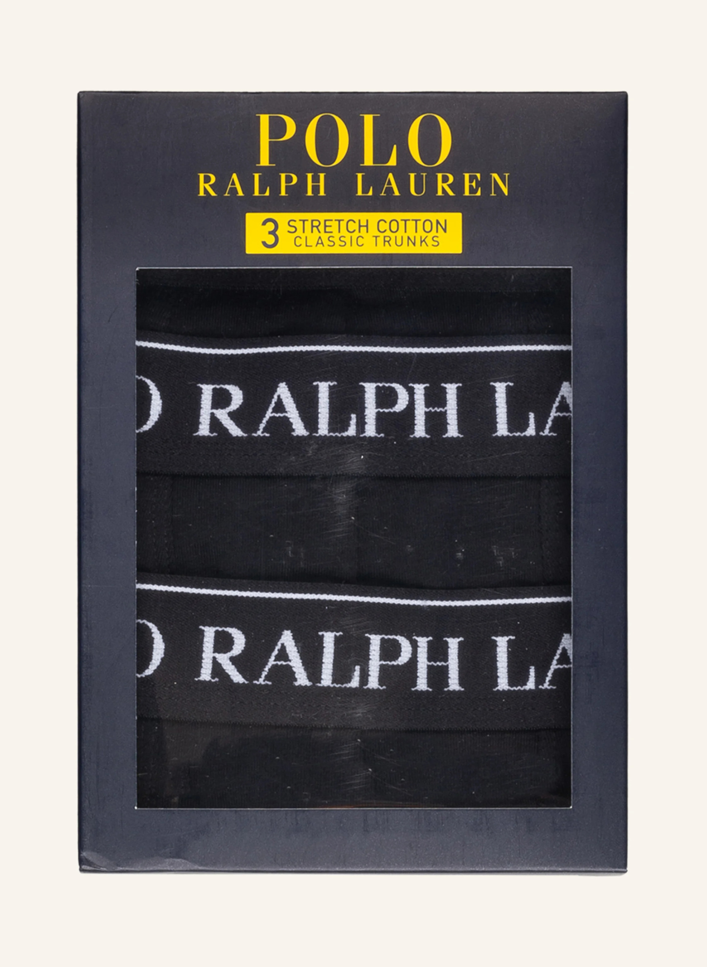 POLO RALPH LAUREN 3er-Pack Boxershorts – SCHWARZ