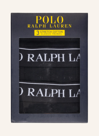 POLO RALPH LAUREN 3er-Pack Boxershorts – SCHWARZ