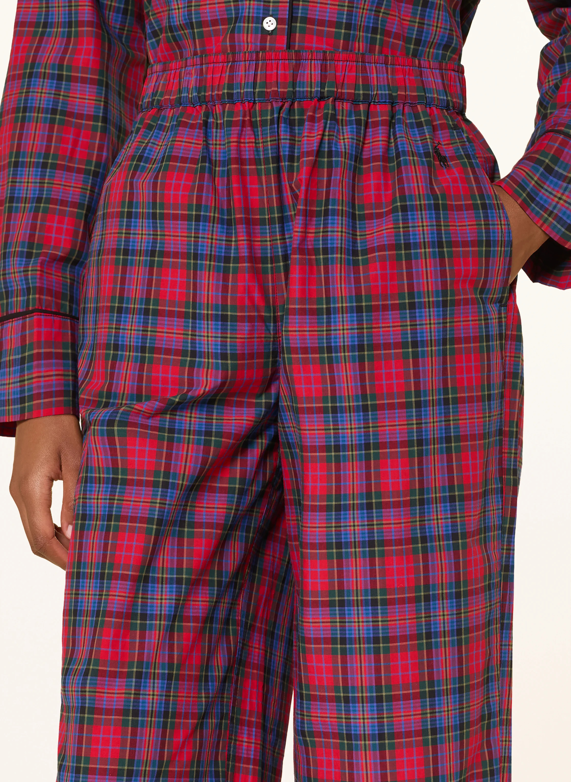POLO RALPH LAUREN Schlafanzug MADISON – ROT / GRÜN / BLAU