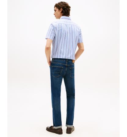 Tommy Hilfiger Men's Denton Straight-Fit Jeans - Dark Indigo