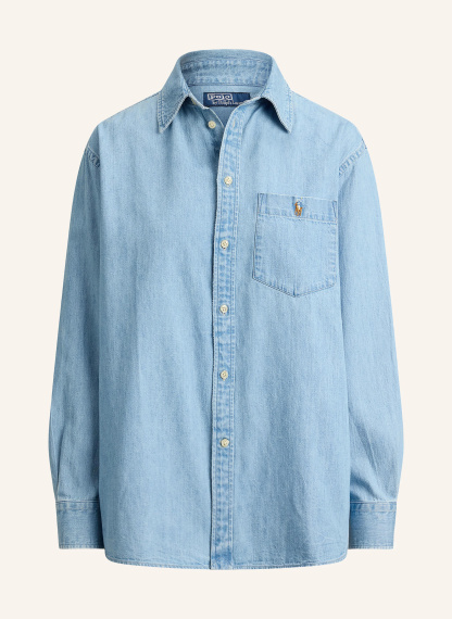 POLO RALPH LAUREN Jeansbluse – HELLBLAU