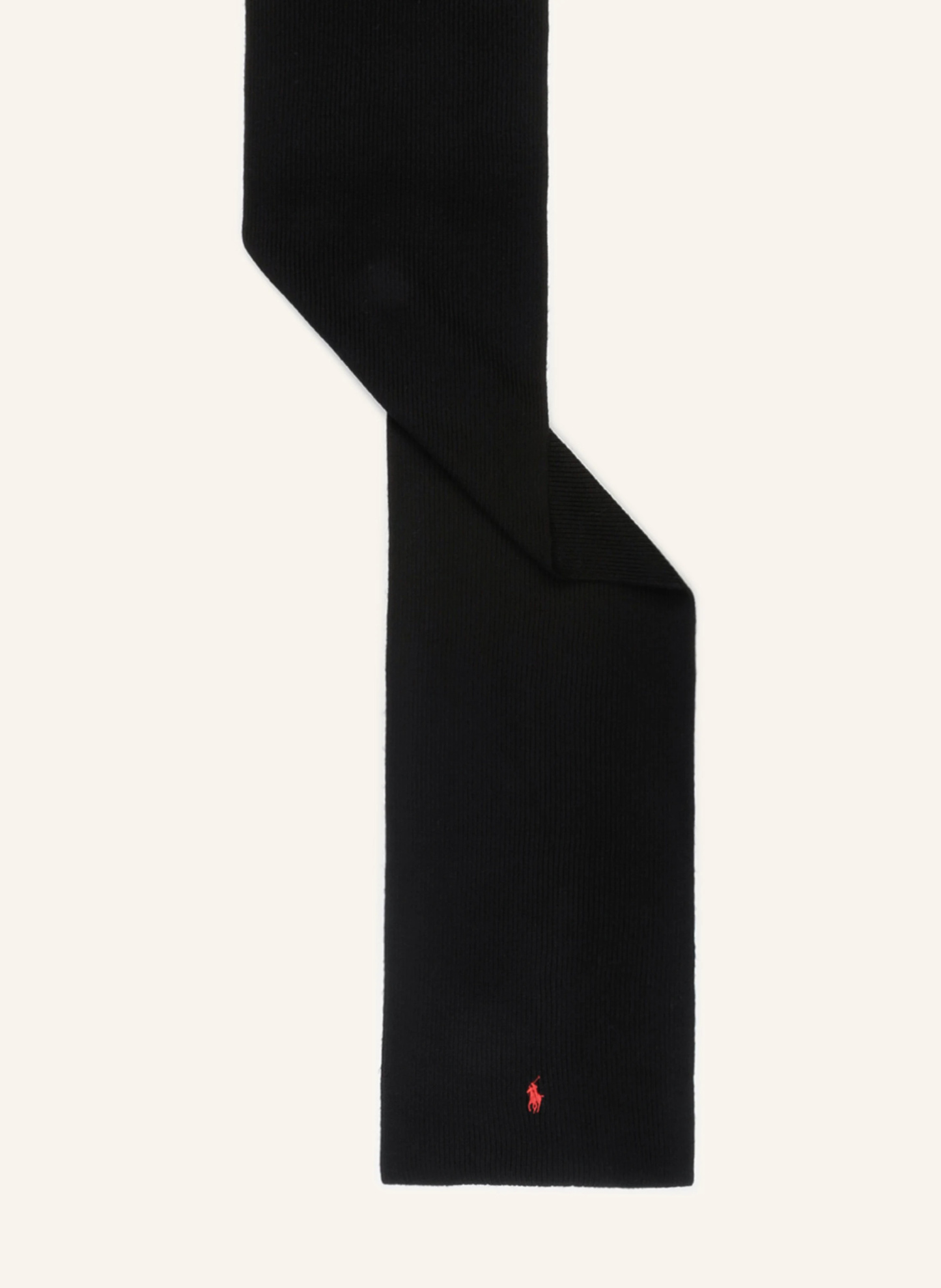 POLO RALPH LAUREN Schal aus Merinowolle – SCHWARZ (2)