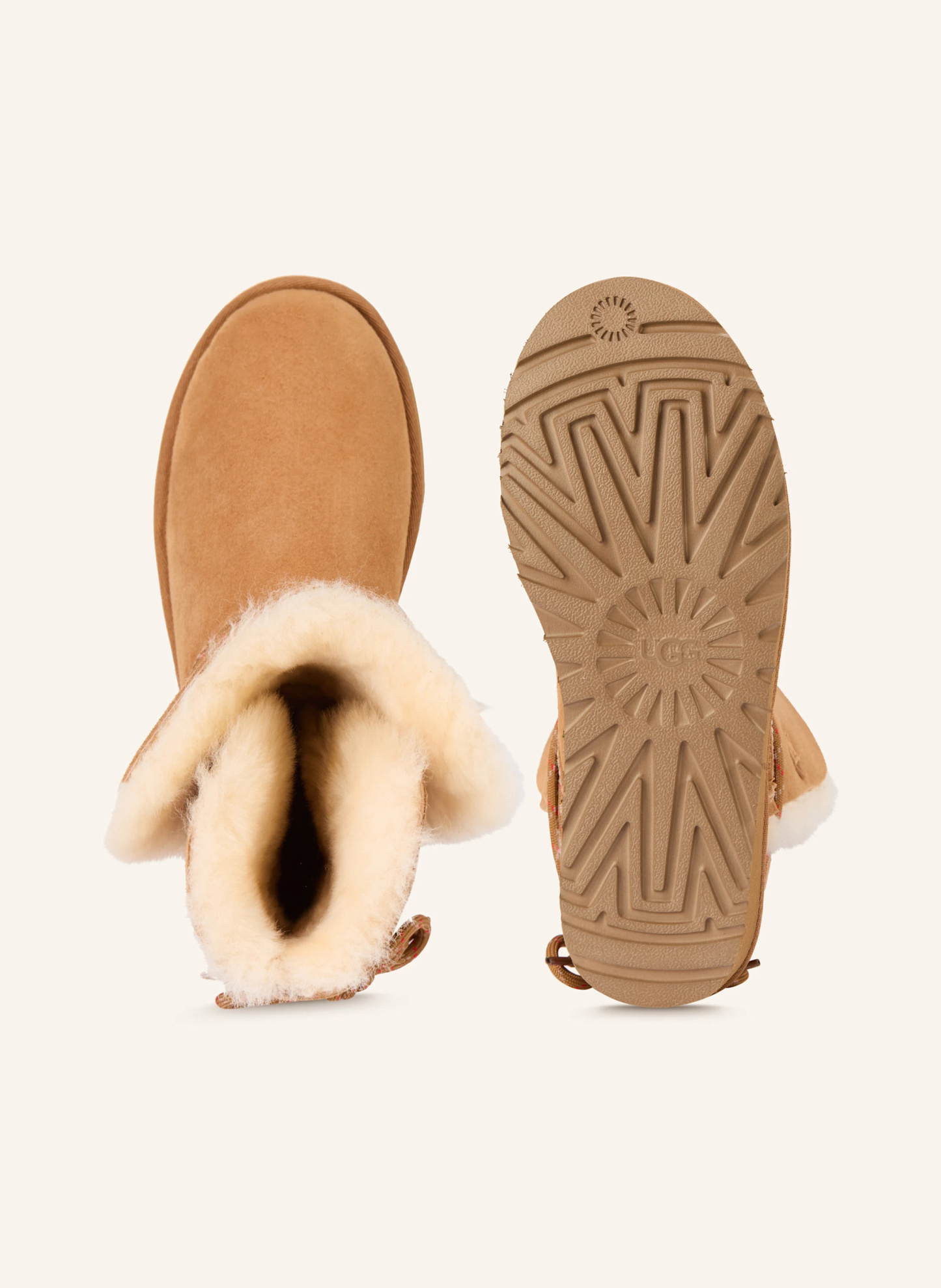 UGG Boots BAILEY TIE – CAMEL