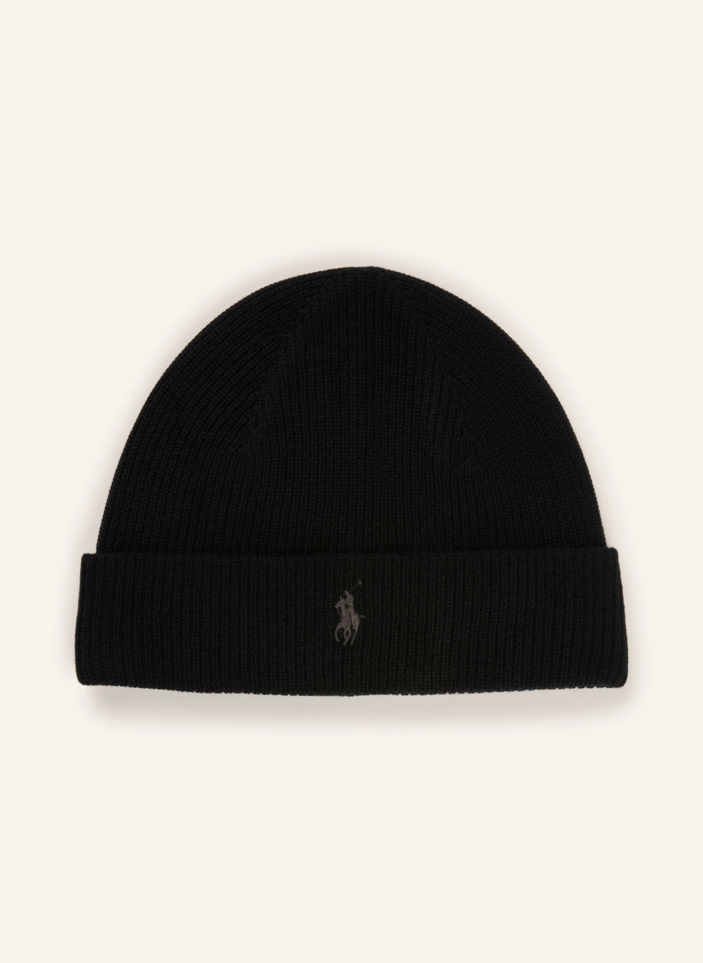 POLO RALPH LAUREN Cashmere-Mütze – SCHWARZ