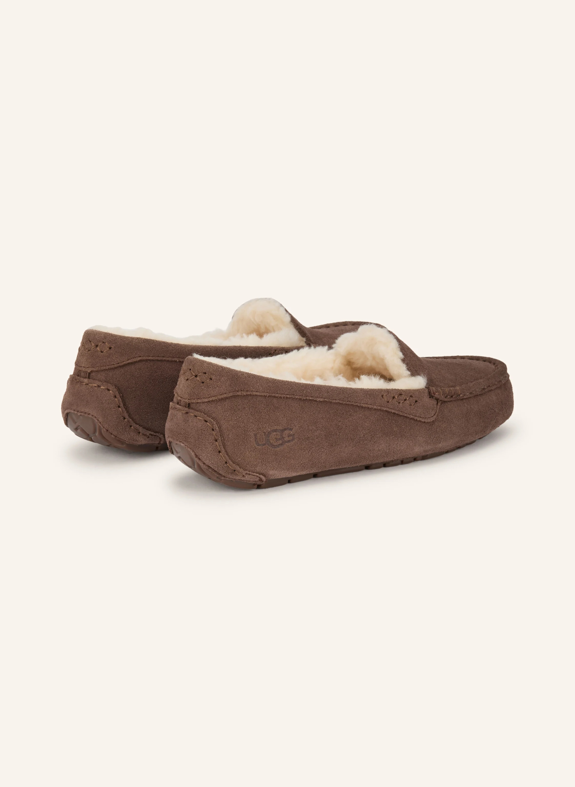 UGG Hausschuhe W ANSLEY – DUNKELBRAUN