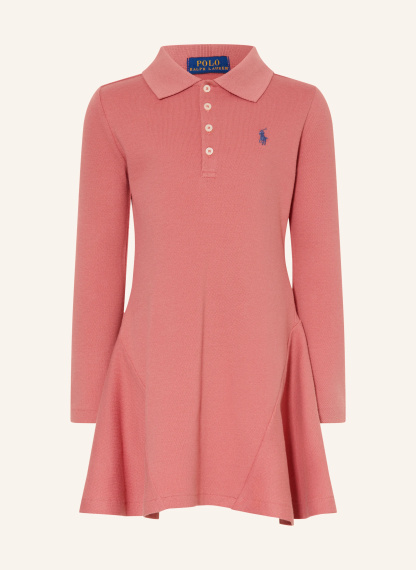 POLO RALPH LAUREN Polokleid – HELLROT