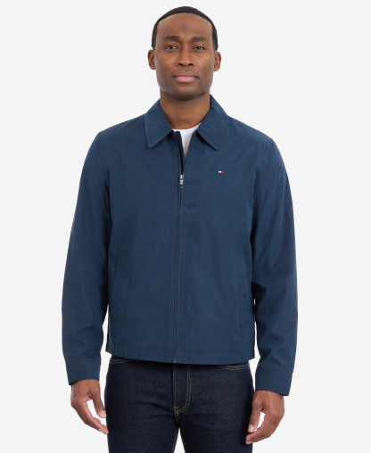 Tommy Hilfiger Men's Wind Resistant Golf Jacket - Navy