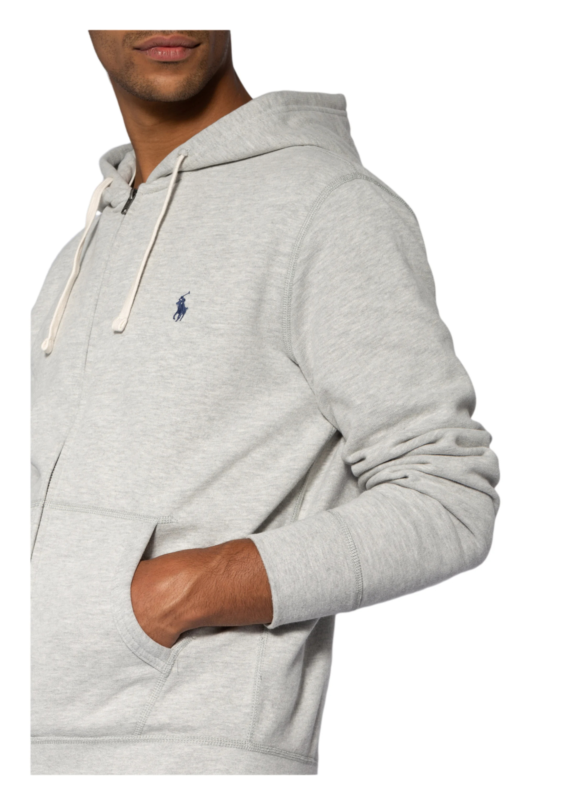 POLO RALPH LAUREN Sweatjacke – HELLGRAU