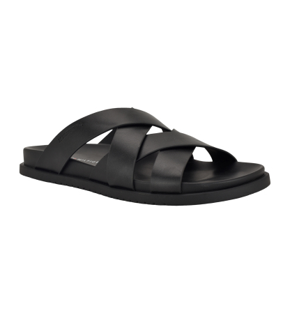 Tommy Hilfiger Men's Bivin Slip-On Sandals - Black