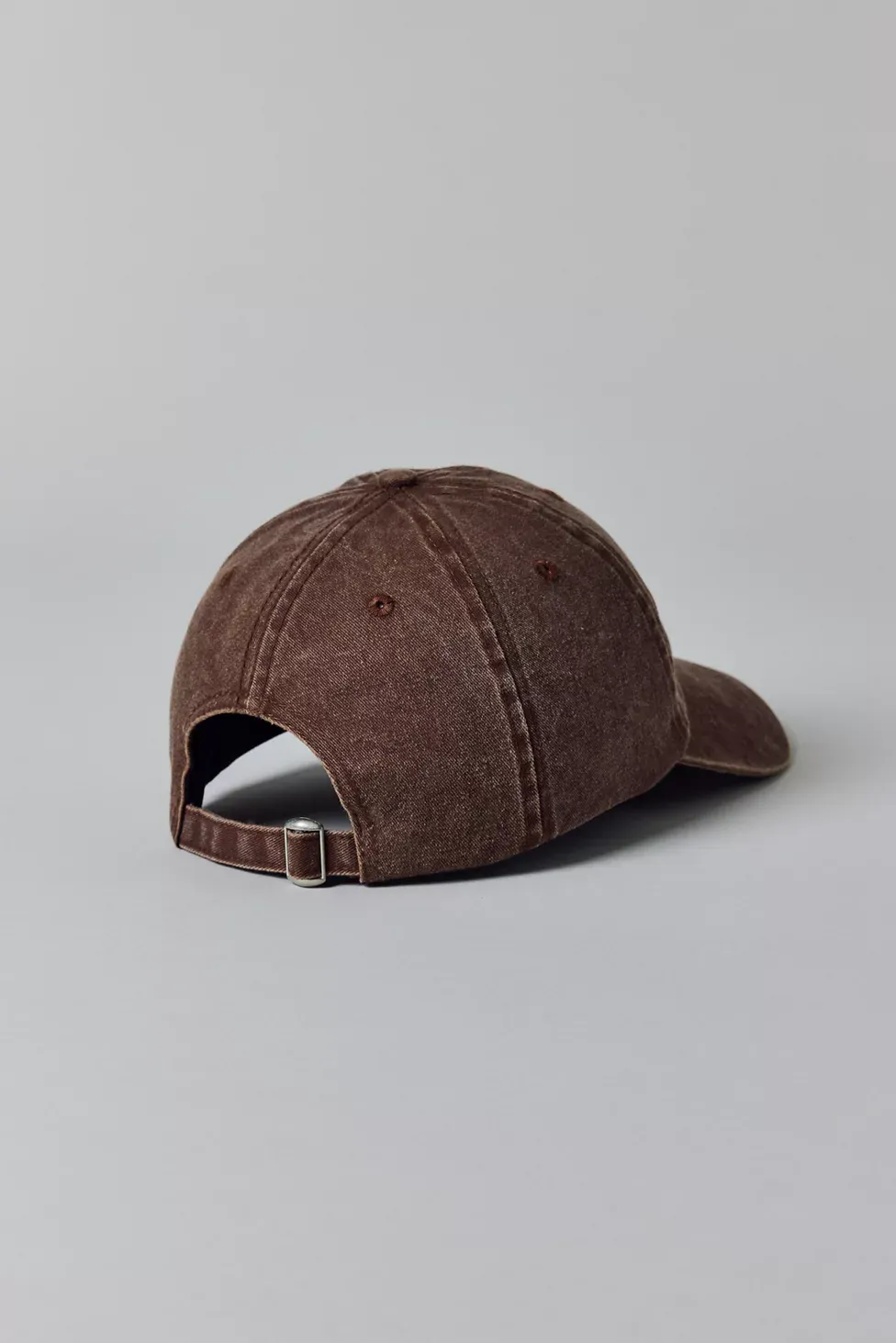 Peanuts Snoopy Embroidered Icon Washed Dad Hat - Brown