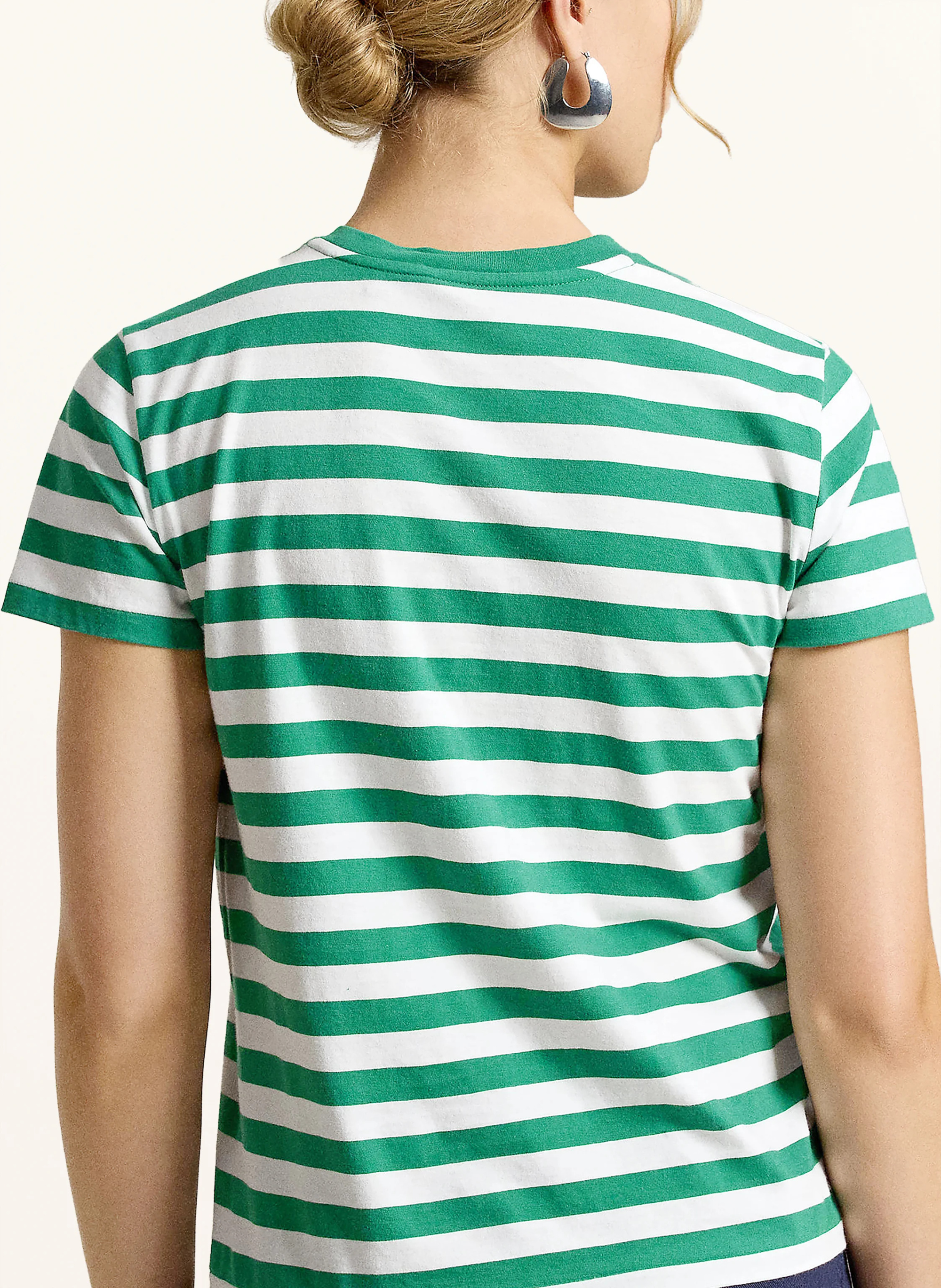 POLO RALPH LAUREN T-Shirt – GRÜN / WEISS