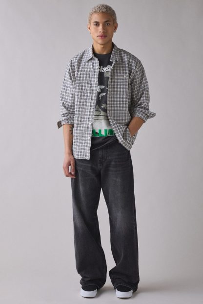 BDG Nitro Premium Selvedge Denim Baggy Fit Jeans - Midnight Selvedge