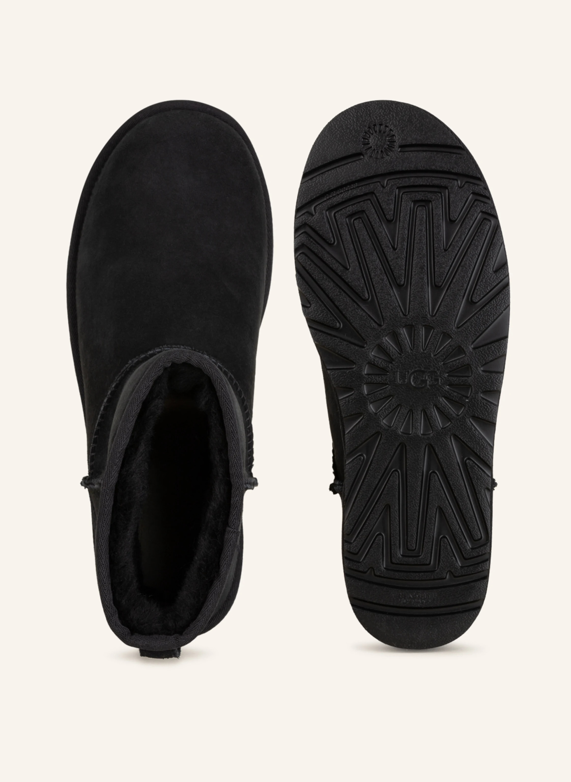 UGG Boots CLASSIC MINI – SCHWARZ