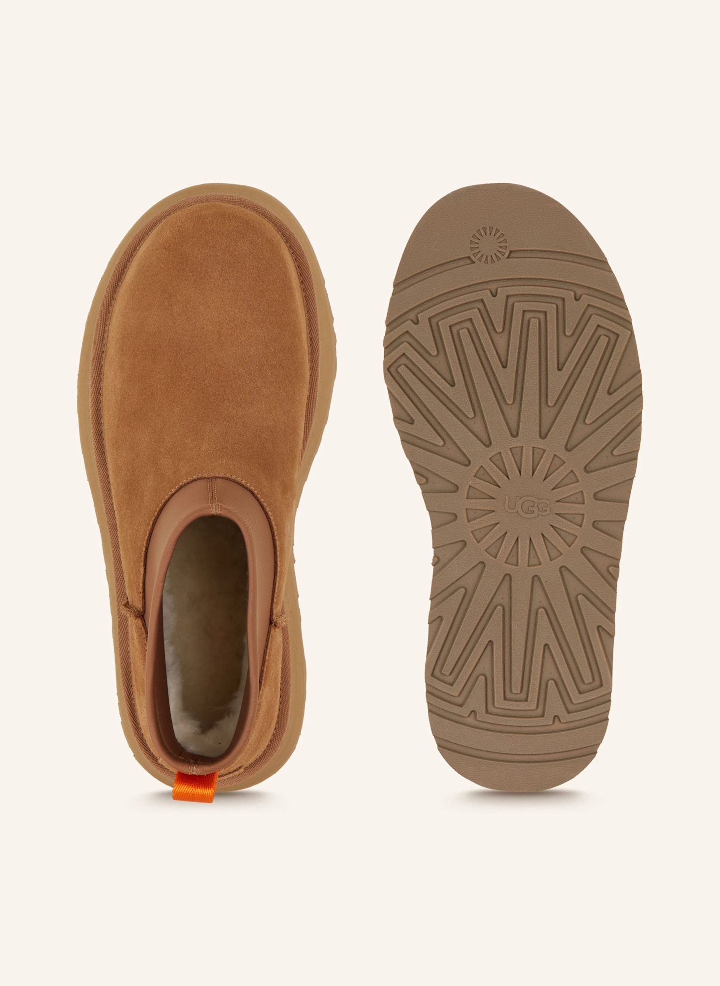 UGG Plateau-Boots CLASSIC MINI DIPPER – CAMEL