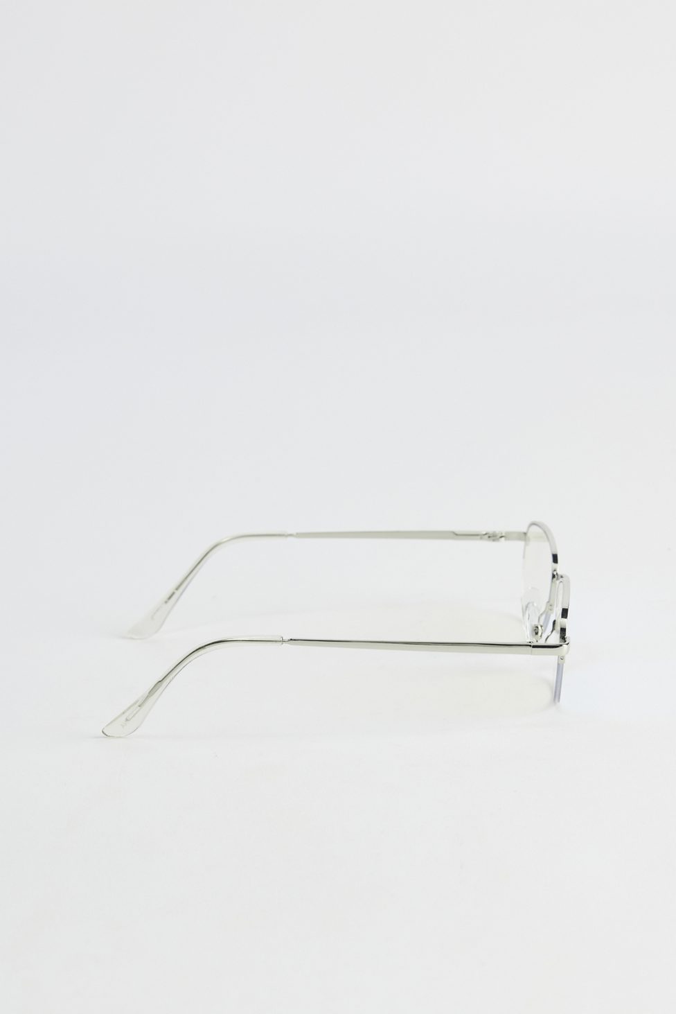 Rectangle Blue Light Glasses - Silver