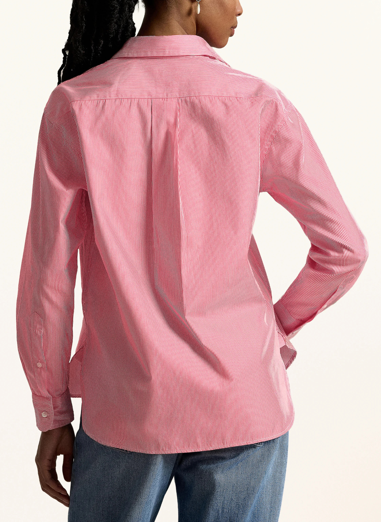 POLO RALPH LAUREN Hemdbluse – ROT / WEISS