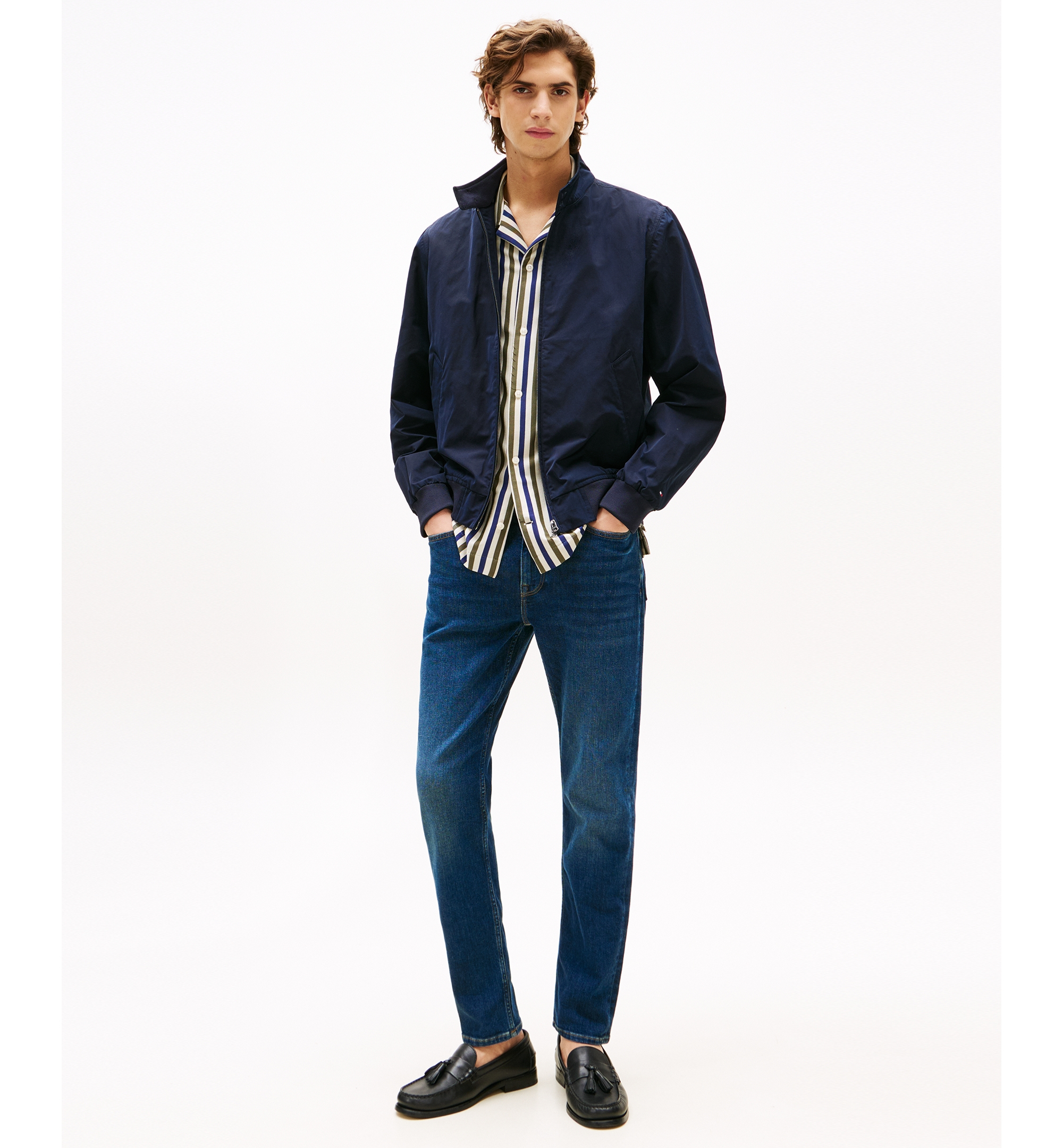 Tommy Hilfiger Men's Bleeker Slim-Fit Jeans - Dark Indigo
