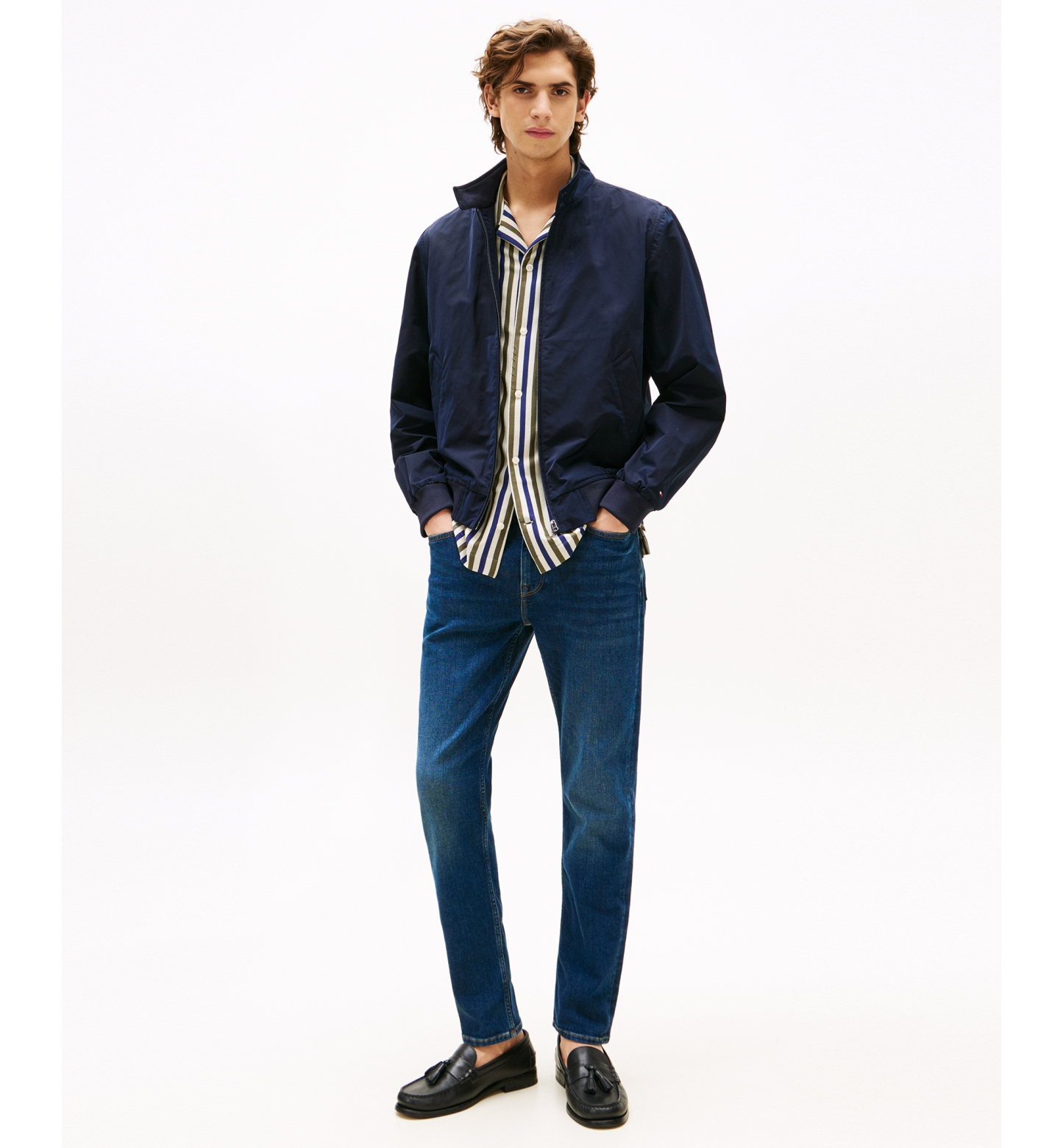 Tommy Hilfiger Men's Bleeker Slim-Fit Jeans - Dark Indigo