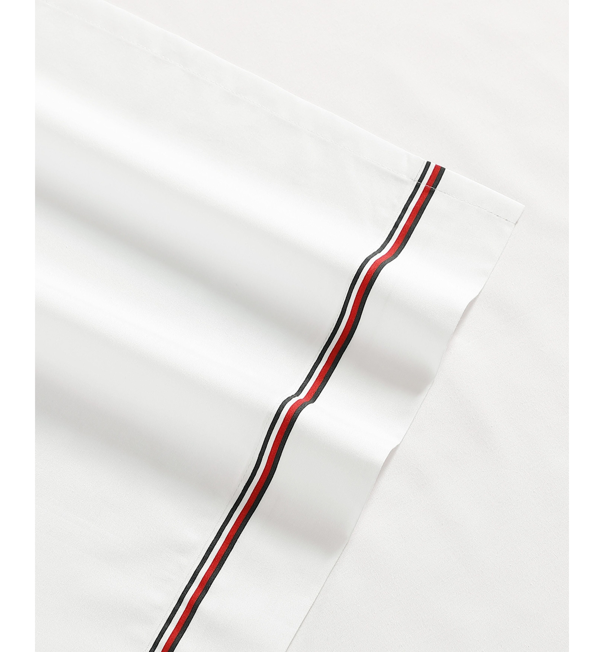 Tommy Hilfiger Printed 200-Thread Count Cotton Percale Sheet Set - Global Stripe