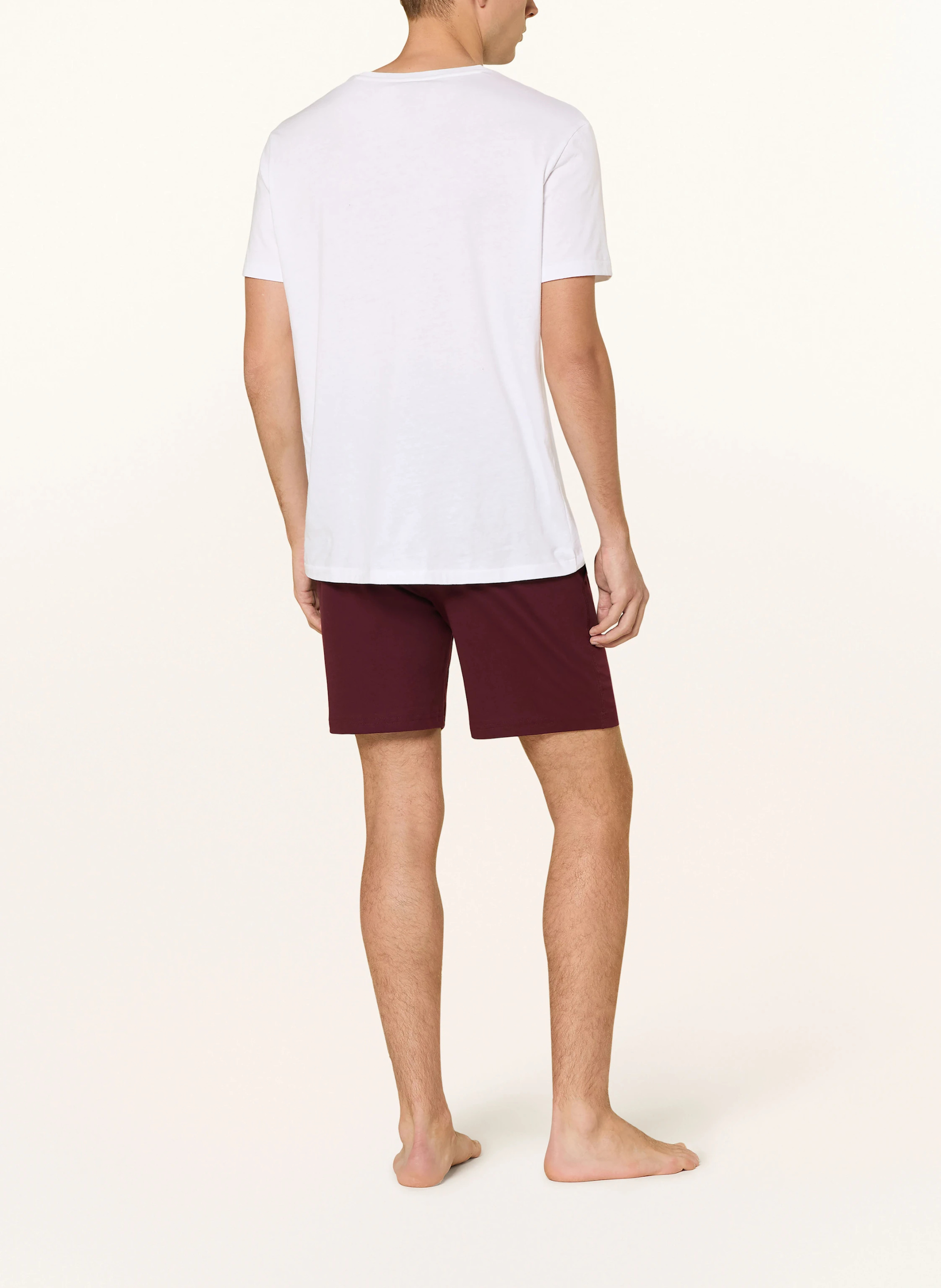 POLO RALPH LAUREN Lounge-Sweatshorts – DUNKELROT