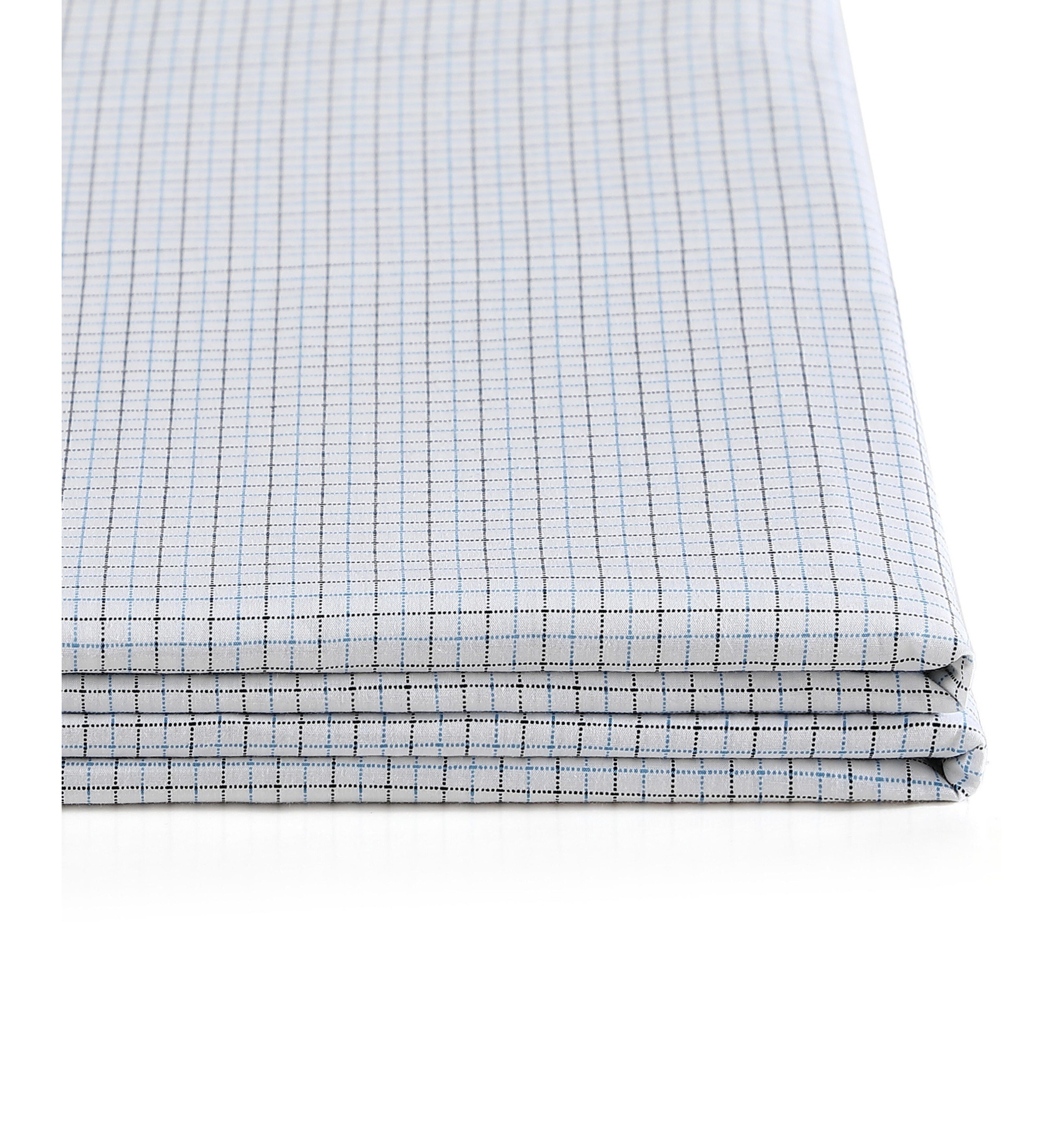 Tommy Hilfiger Printed 200-Thread Count Cotton Percale Sheet Set - New England Plaid Blue