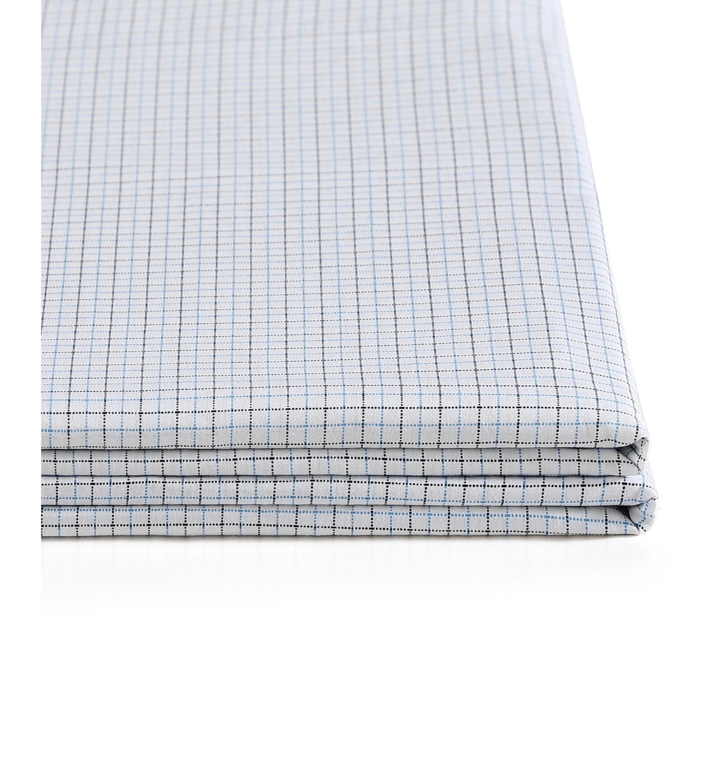 Tommy Hilfiger Printed 200-Thread Count Cotton Percale Sheet Set - New England Plaid Blue