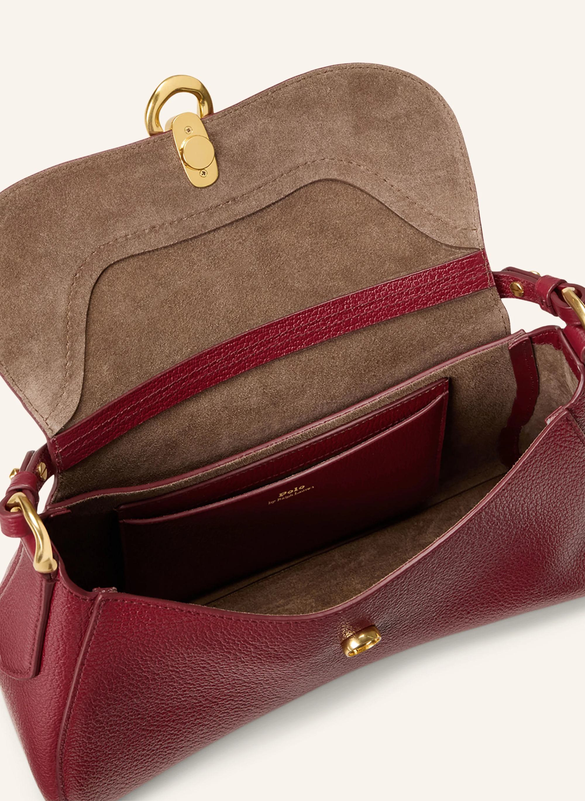 POLO RALPH LAUREN Handtasche BLAZE – DUNKELROT