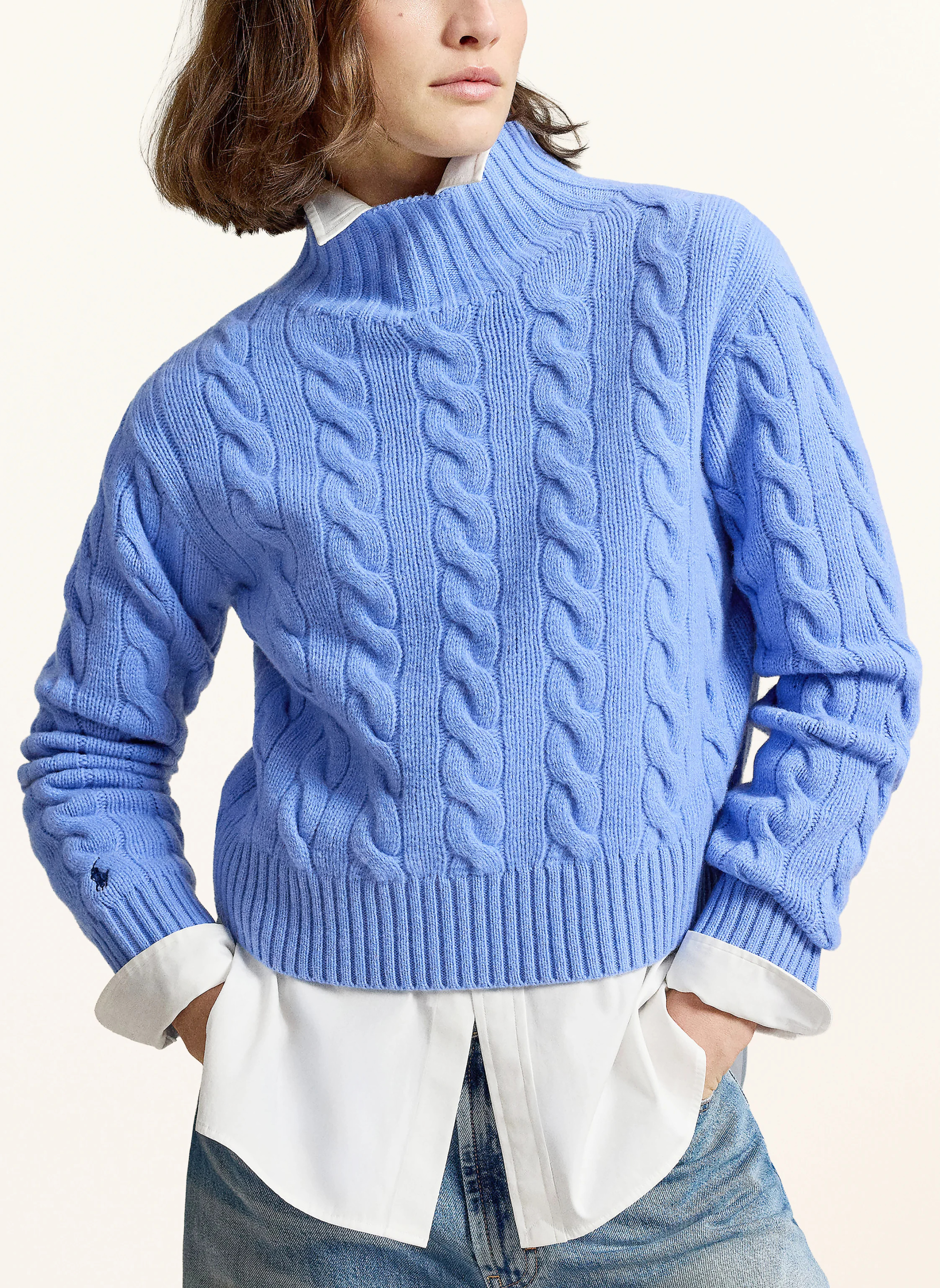 POLO RALPH LAUREN Pullover – HELLBLAU