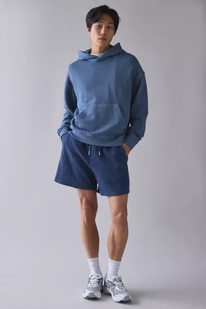 Standard Cloth Pregame Hoodie Sweatshirt - Dark Denim Wash
