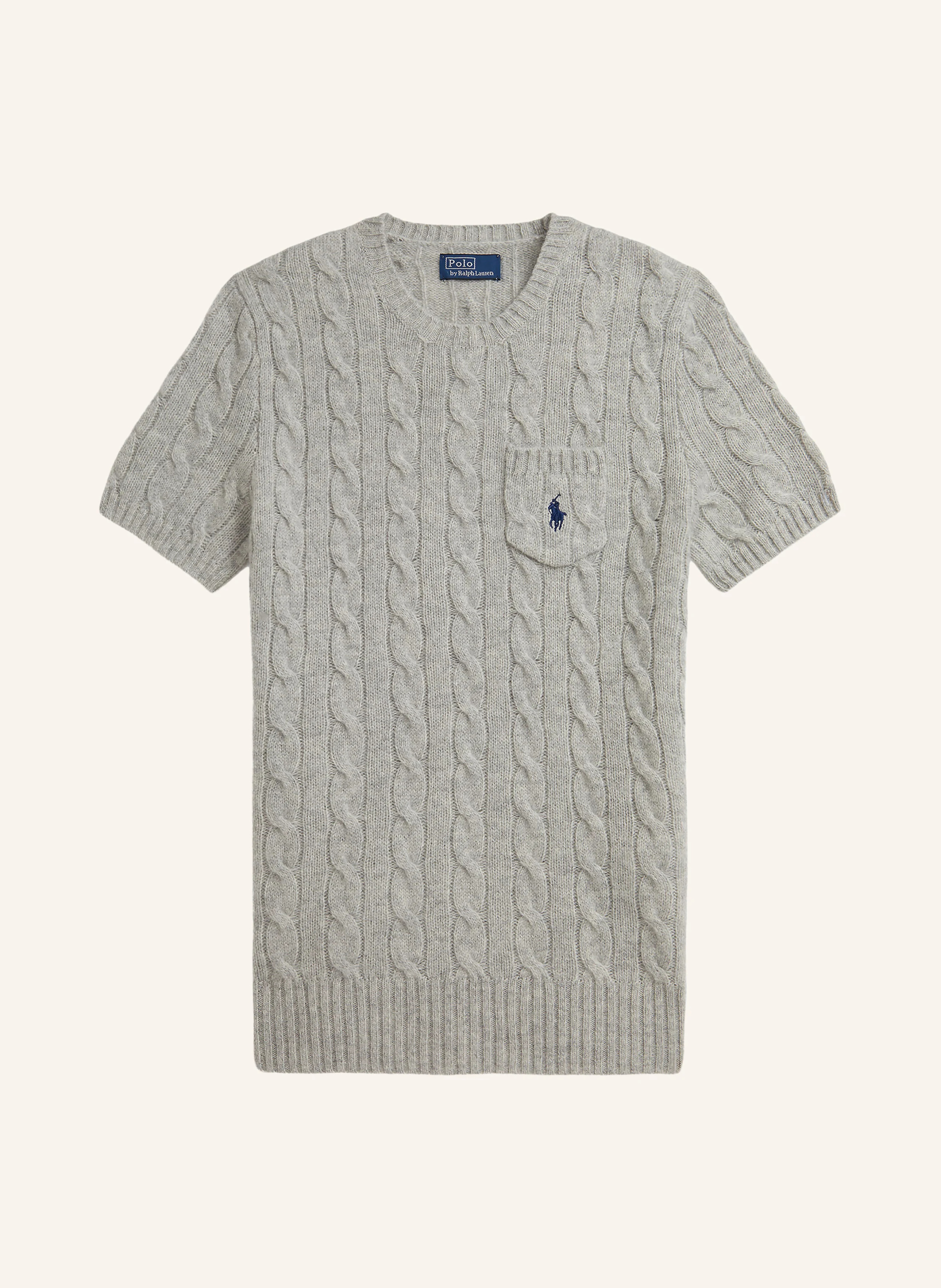 POLO RALPH LAUREN Strickshirt – GRAU