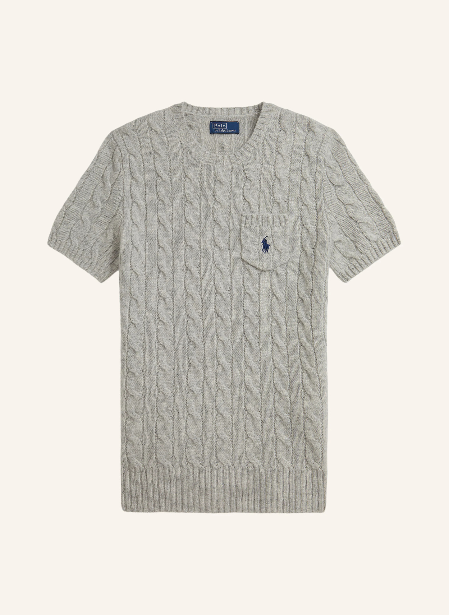 POLO RALPH LAUREN Strickshirt – GRAU